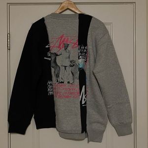 Stussy 1of1 handcraft remake crewneck size Large